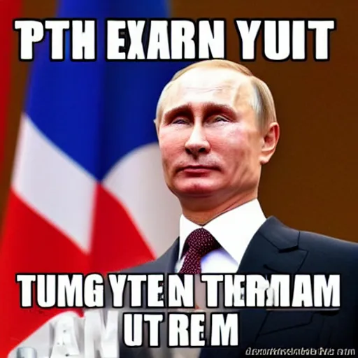 Image similar to putin goung to the bathroom