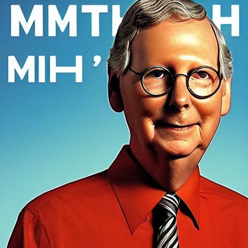 Image similar to animorphs book of mitch mcconnell turning into a turtle, book cover