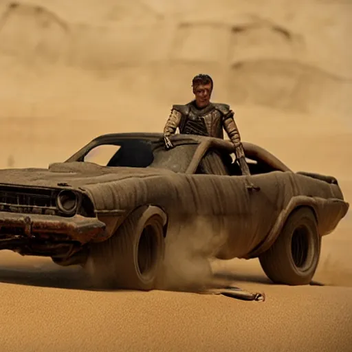 Prompt: mad Max Clay