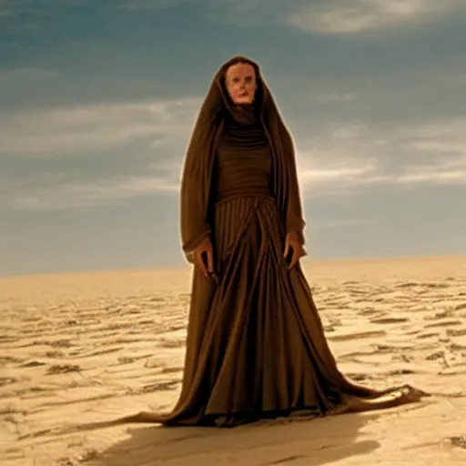 Prompt: Still from Dune (2010)