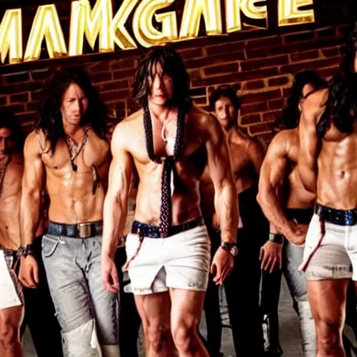 Image similar to a film still of Kars in ''Magic Mike''(2012)