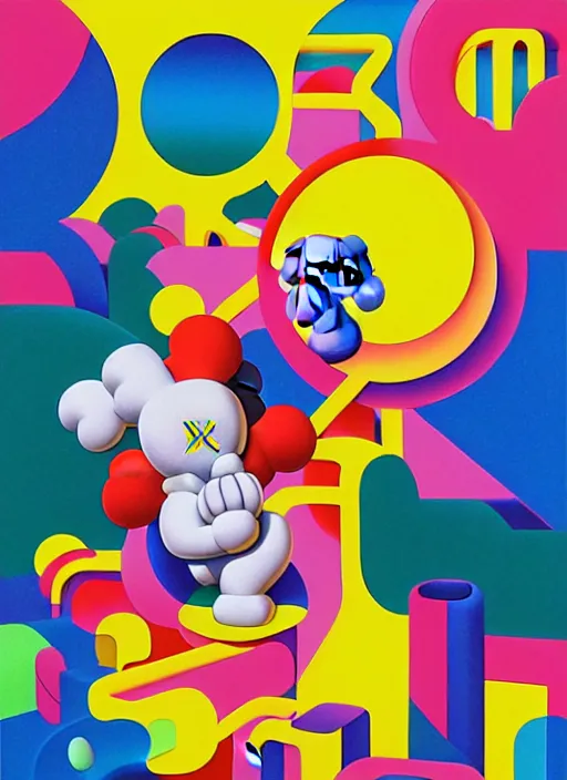 Prompt: jewellery by shusei nagaoka, kaws, david rudnick, airbrush on canvas, pastell colours, cell shaded, 8 k
