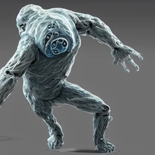 Prompt: a humanoid tardigrade in a dynamic pose. character design. gesture drawing. line of action. official art, unreal engine 5, unreal engine. tetsuya nomura. medium shot. ray tracing hdr. 8 k. uhd. sharp focus. highly detailed. masterpiece. anime render. cinematic lighting. lifelike. symmetrical. beautiful.