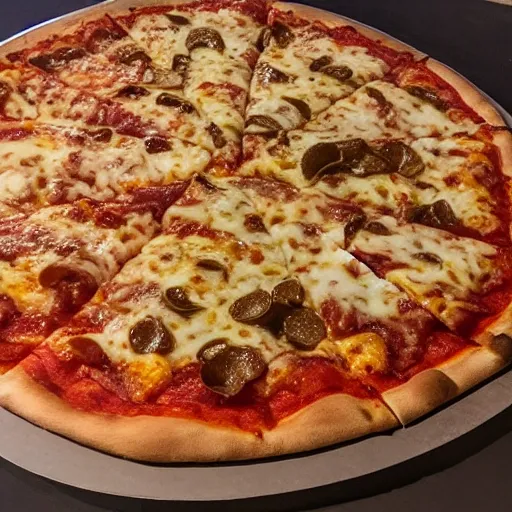 Image similar to trending setting pizza