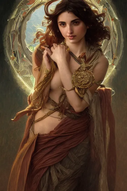 Prompt: Ana de Armas, druid, cleric, flame spell, D&D, fantasy, intricate, cinematic lighting, highly detailed, beautiful, digital painting, artstation, masterpiece, concept art, smooth, sharp focus, illustration, art by Artgerm and Greg Rutkowski and Alphonse Mucha and william-Adolphe Bouguereau