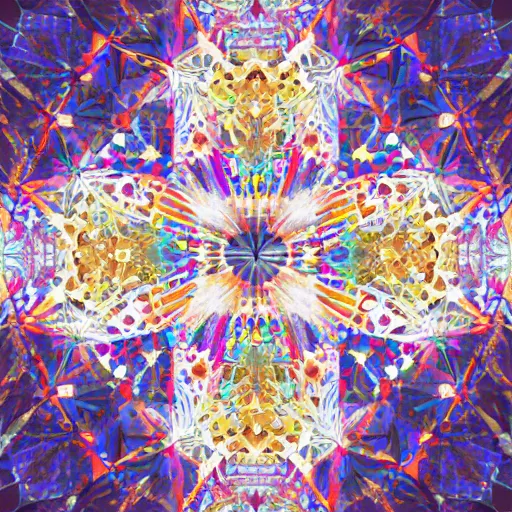 Image similar to abstract colorful platonic solids