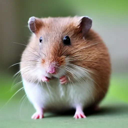 Prompt: the most powerful hamster to ever exist