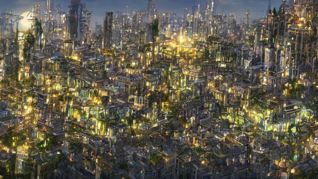 stabilityai/stable-diffusion · Beautiful Solarpunk City