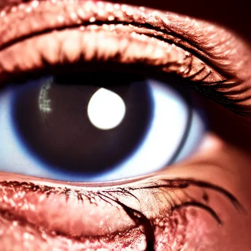 Prompt: cybernetic eye, macro photo, ultra realistic