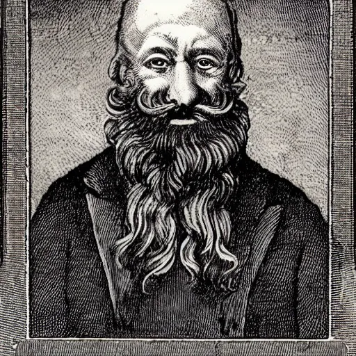 Prompt: portrait of Santa Claus without facial hair, Victorian book illustration