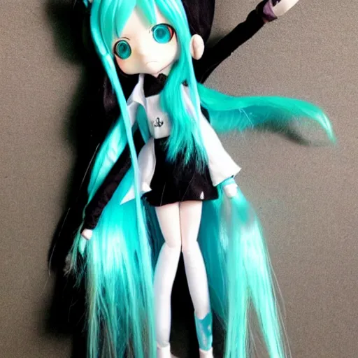 Image similar to Hatsune Miku doll