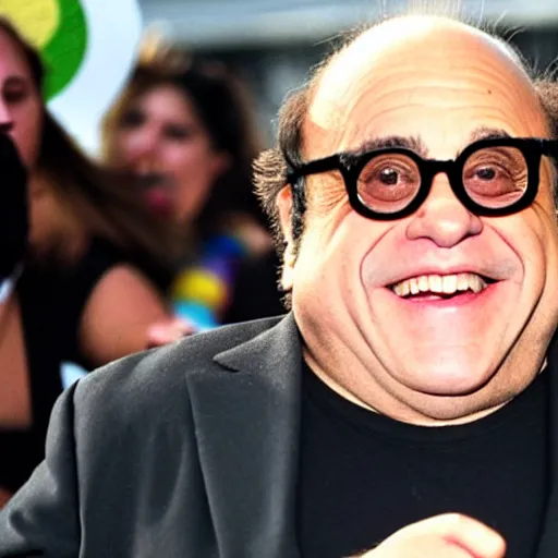 Image similar to Danny DeVito!! as a kiwi