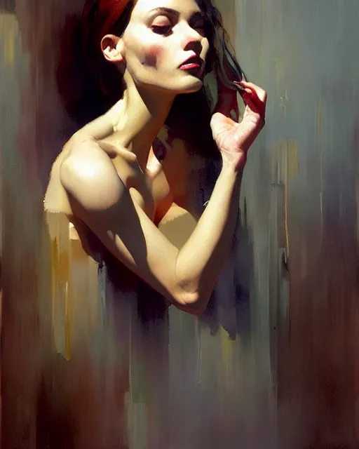 Image similar to divine indifference, ( impressionistic oil painting by malcom liepke ), alexi zaitsev, craig mullins, melinda matyas, tooth wu, wlop, denis sarazhin, bold brushstrokes, highly detailed, award winning, textured, masterpiece