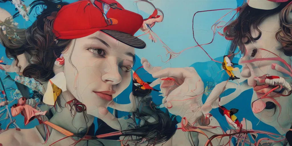 Prompt: etam cru mural colorful, highly detailed, sharp focus, 4 k