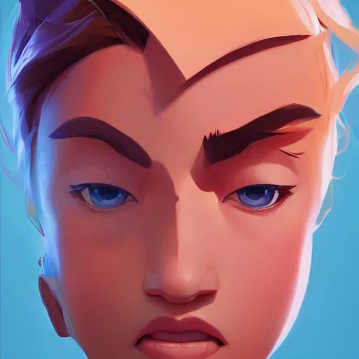 Image similar to face icon stylized minimalist pax, loftis, cory behance hd by jesper ejsing, by rhads, makoto shinkai and lois van baarle, ilya kuvshinov, rossdraws global illumination