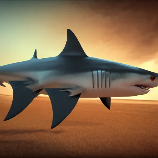 Image similar to shark anthony, in the style of yuga labs, ultra super mega photorealistic, portrait, unreal engine 5, render,