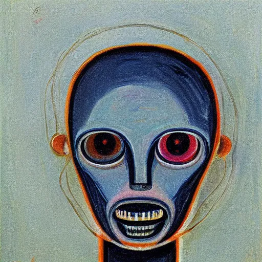 Image similar to alien by wayne thiebaud