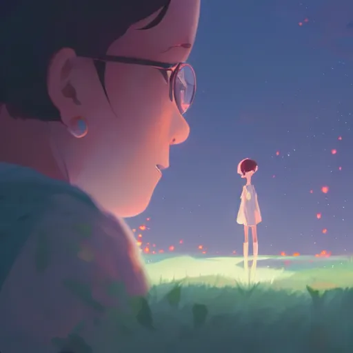 Image similar to an untold love story, cory loftis, james gilleard, atey ghailan, makoto shinkai, goro fujita, studio ghibli, rim light, exquisite lighting, clear focus, very coherent, plain background