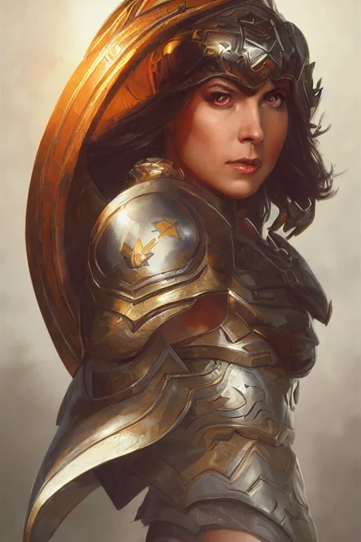 Image similar to amazon valkyrie athena, d & d, fantasy, portrait, highly detailed, headshot, digital painting, trending on artstation, concept art, sharp focus, illustration, art by artgerm and greg rutkowski and magali villeneuve