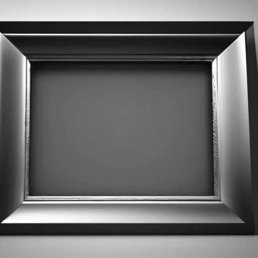 Image similar to surreal liquid metal picture frame, ultra rendered extreme realism and detail, 8 k, highly detailed, realistic, pbr, unreal engine 5, cinematic, cryengine, octane render