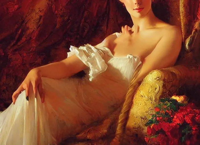 Prompt: by alejandro olmedo and vladimir volegov and alexander averin and delphin enjolras