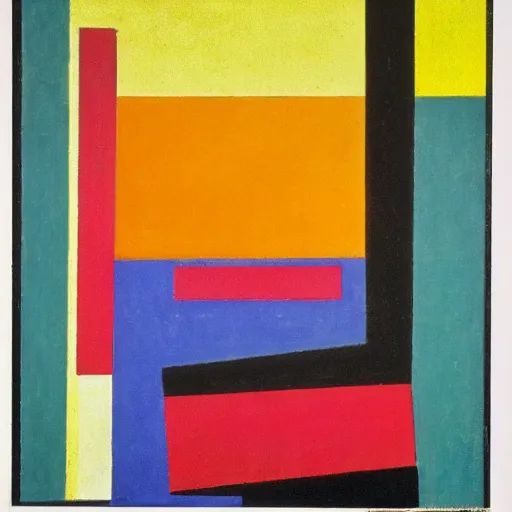 Image similar to colourful energetic abstract ai art flowing bursting from malevich's suprematist composition black square