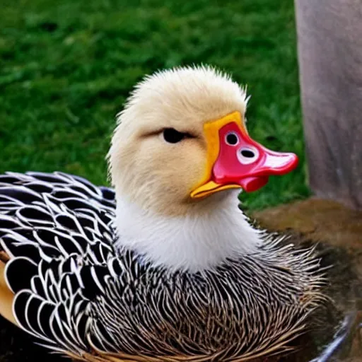 Image similar to donald trump as a duck!!!