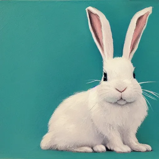 Image similar to a bunny