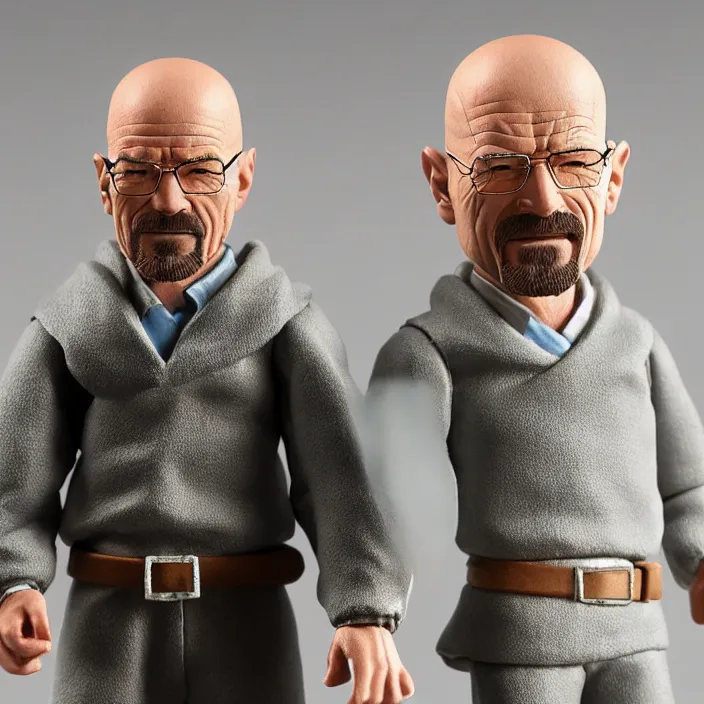 Image similar to walter white, a goodsmile figure of walter white, figurine, detailed product photo
