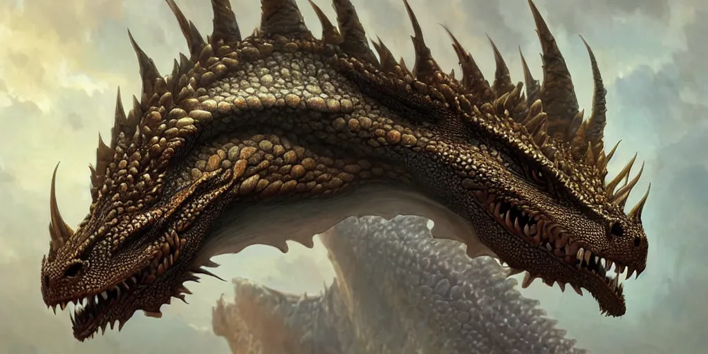 Image similar to Realistic Lifelike Dragon, super highly detailed, professional digital painting, artstation, concept art, smooth, sharp focus, no blur, no dof, extreme illustration, Unreal Engine 5, Photorealism, HD quality, 8k resolution, cinema 4d, 3D, beautiful, cinematic, art by artgerm and greg rutkowski and alphonse mucha and loish and WLOP