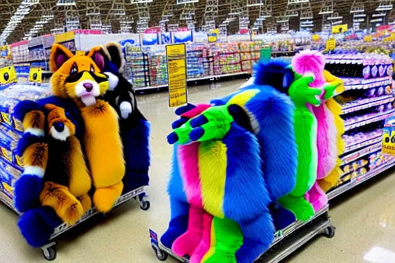 Image similar to photo of fursuits for sale at walmart