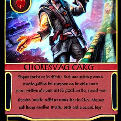 Prompt: ccg card art
