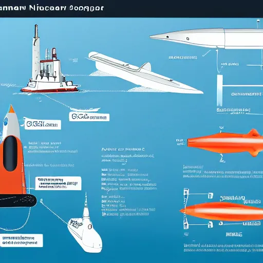 Image similar to Diagram of a nuclear submarine