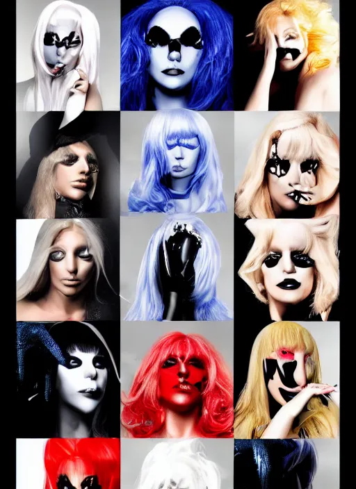 Prompt: lady gaga the fame 2 0 0 8 photoshoot, poker face, just dance, eh eh, aaron fallon, peter henket, warwick saint, candice lawler highly realistic. high resolution. highly detailed. dramatic. 8 k. 4 k.