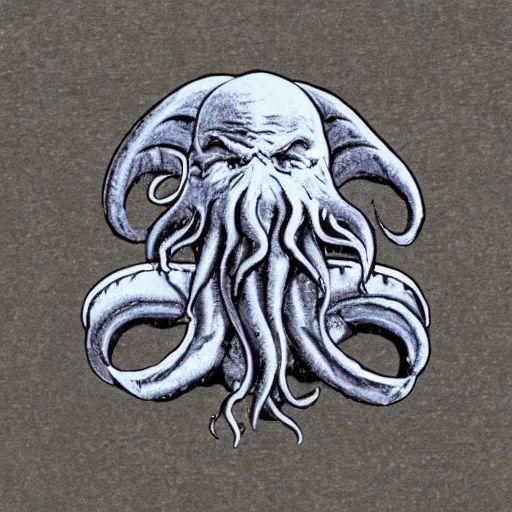 Prompt: cthulhu fossils