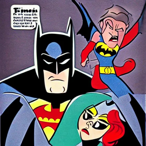 Image similar to Batman: the animated series (1992), by Eric Radomski