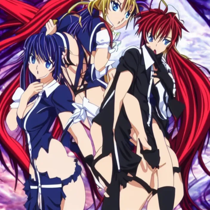 Image similar to highschool dxd scenes