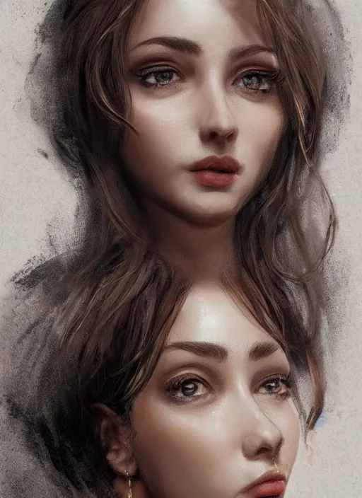 Image similar to portrait of the most beautiful woman in the world, intricate, elegant, highly detailed, photorealistic, trending on artstation, digital art