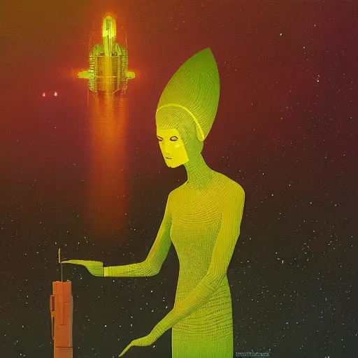 Image similar to female prophet by Dan mcpharlin,