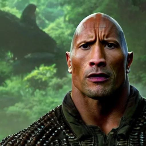 prompthunt: Dwayne Johnson in the last of us 2 4K quality super realistic