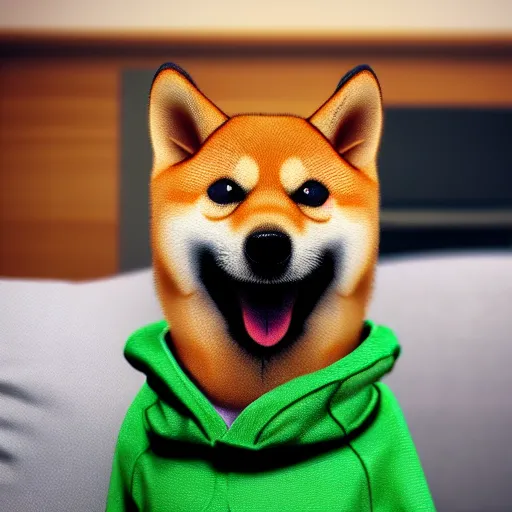 Hoodie hotsell shiba inu