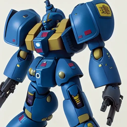 Image similar to gouf mobile suit bandai box art