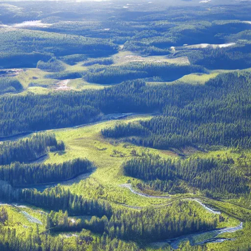 Prompt: swedish mountian landscape, photorealistic, 4k