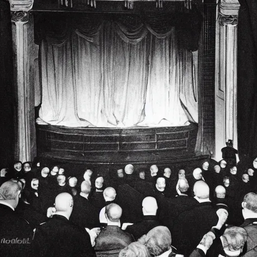 Image similar to a photograph of agent 4 7 at ford's theatre on april 1 4 th 1 8 6 5, 4 k
