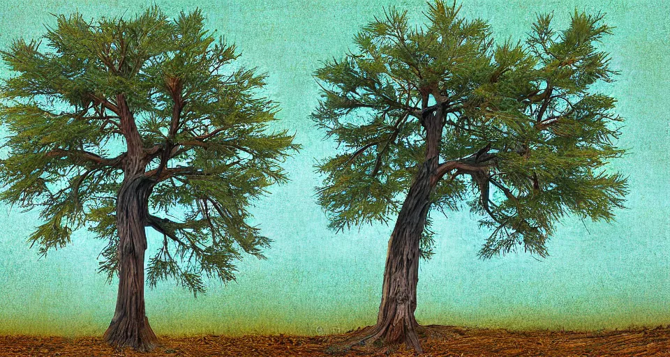 Image similar to Cedar Tree Digital art