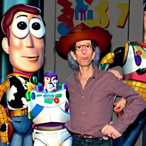 Image similar to howard stern in pixar's toy story