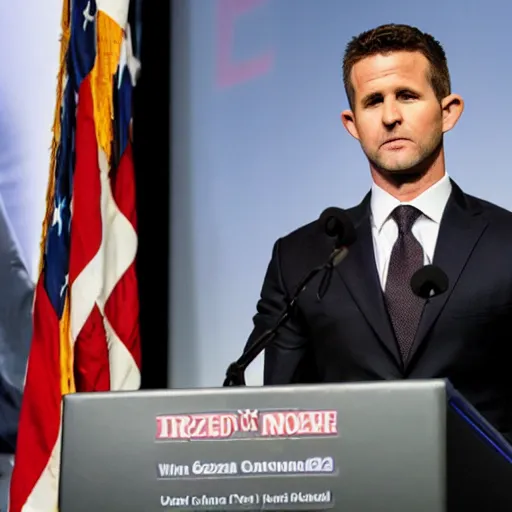 Prompt: Adam Kinzinger elected president of the United States