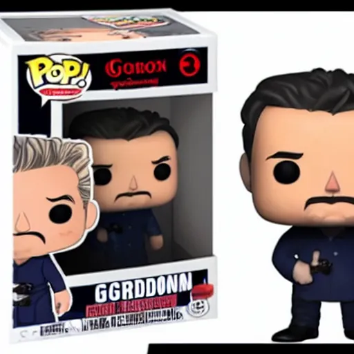 Prompt: gordon ramsay funko pop