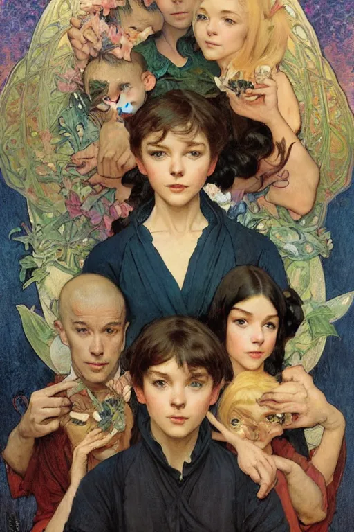 Prompt: 🐉::3, by Margaret Keane, greg rutkowski, thomas kindkade, alphonse mucha, loish, norman Rockwell,