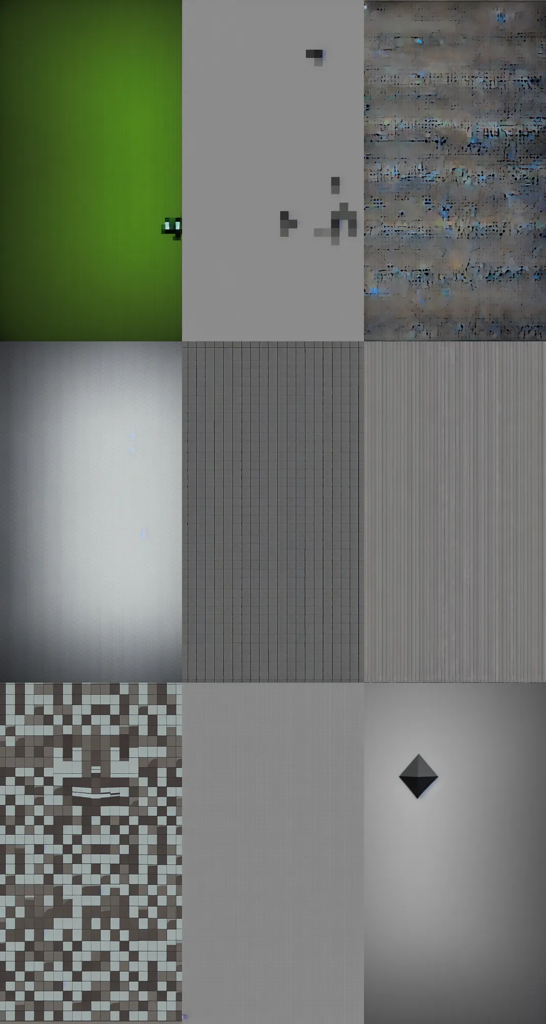 Prompt: minecraft, minimalist wallpaper, dark background, desktop background, behance, artstation, deviantart